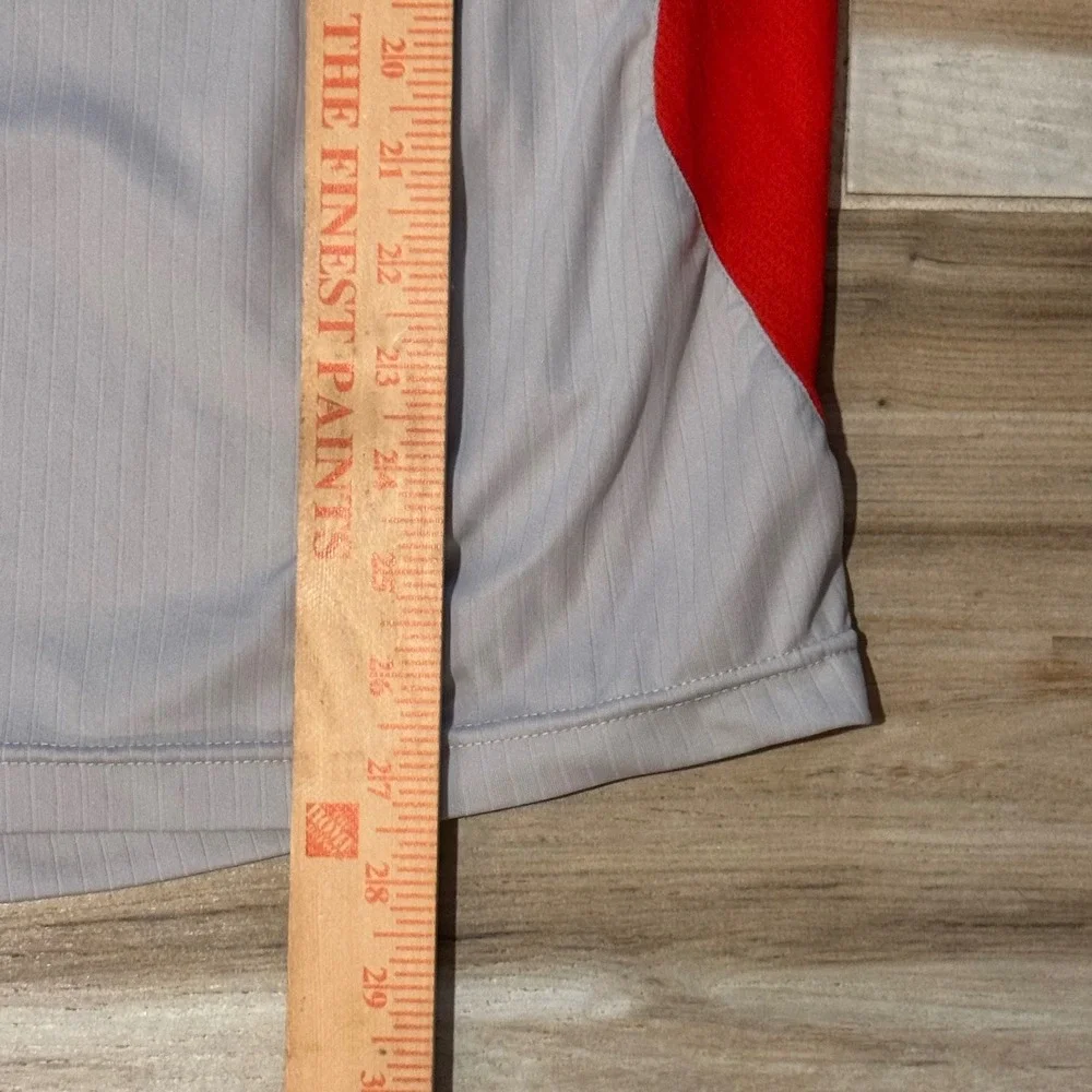RCD Mallorca 2007-08 Away Jersey Mens Medium Grey Red Real Soccer Shirt La Liga